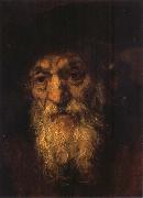 REMBRANDT Harmenszoon van Rijn Portrait of an Old Jew Spain oil painting artist